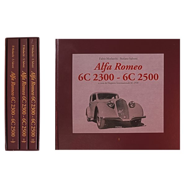 F. Morlacchi, S. Salvetti. Alfa Romeo 6C 2300 - 6C 2500. Milano, Fucina Srl. 2014. Bilingual Edition