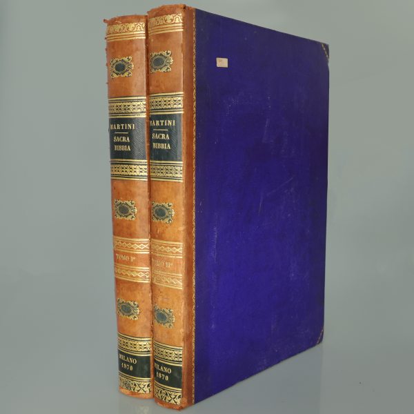La Sacra Bibbia.. traduzione Antonio Martini.. disegni Gustavo Doré.. Milano, Fratelli Treves, 1869