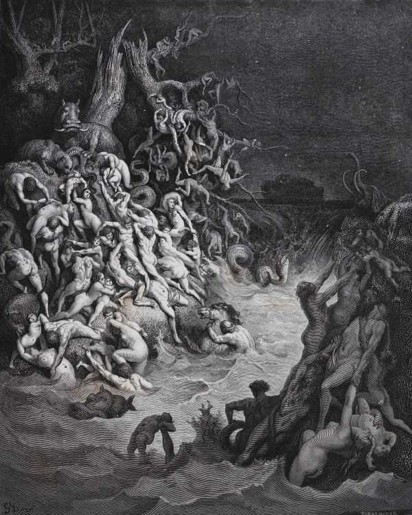 La Sacra Bibbia.. traduzione Antonio Martini.. disegni Gustavo Doré.. Milano, Fratelli Treves, 1869