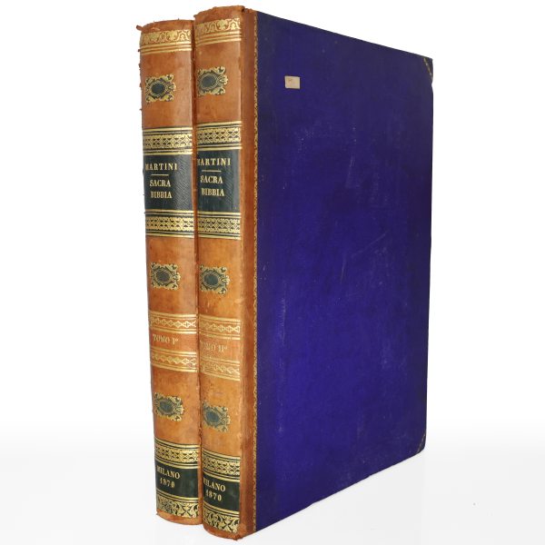 La Sacra Bibbia.. traduzione Antonio Martini.. disegni Gustavo Dor&eacute;.. Milano, Fratelli Treves, 1869