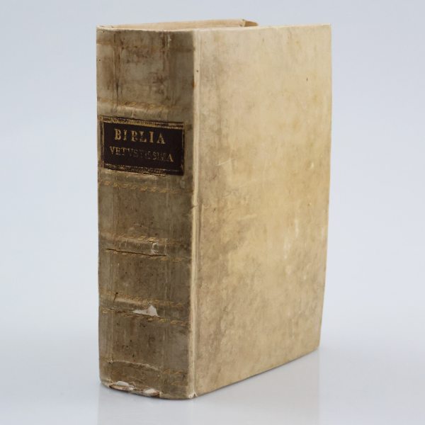 Biblia ad vetustissima exemplaria nunc recens castigata. Venetiis, Nicolai Bevilaquae. 1574