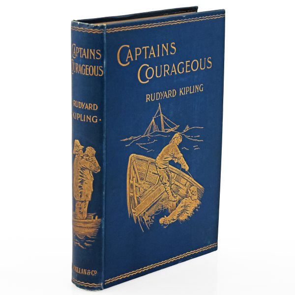 Captains courageous: A story of the grand banks by Rudyard Kipling. With ill. by I. W. Taber.. 1897