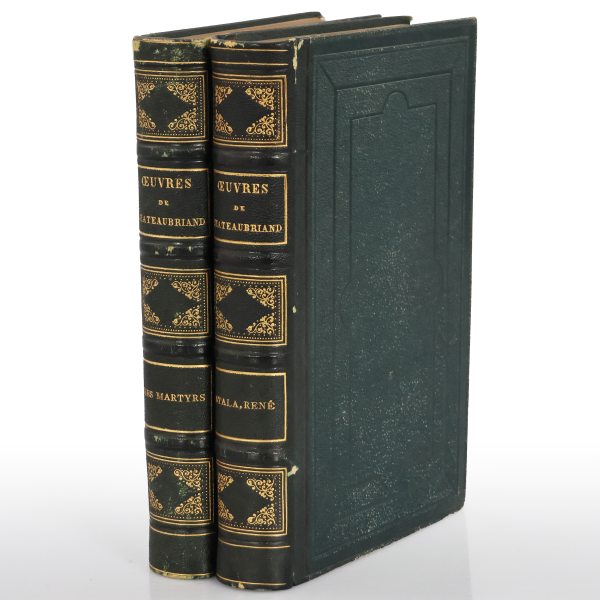Chateaubriand. Oeuvres. Atala, Ren&eacute;, Les Martyrs. 2 volumi. Paris, Garnier Fr&egrave;res, &Eacute;diteurs. 1860