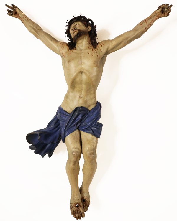 Christ expiring on the cross, circle of Anton Maria Maragliano, Genoa, 18th century