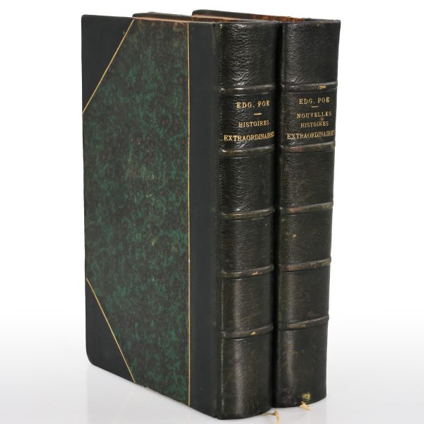 Poe Edgar Allan. Histoires extraordinaires. Nouvelles histoires extraordinaires. Paris, Quantin 1884