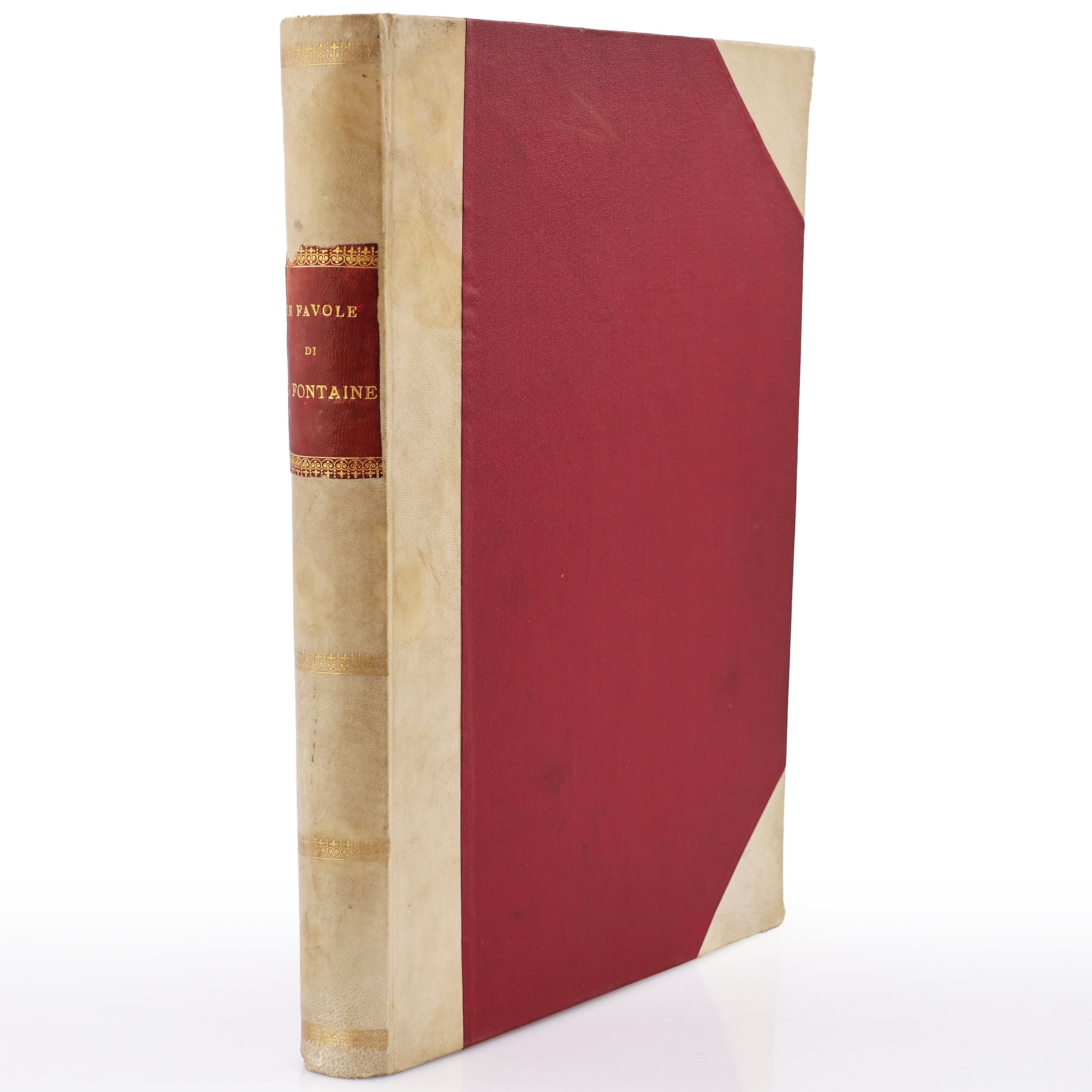 La Fontaine Jean (de) (1621 - 1695). Le Favole di La Fontaine illustrate da Gustavo Dor&eacute;, traduzione in versi di Emilio de Marchi. Casa editrice Sonzogno. Milano. 1928 - La Fontaine Jean (de) - 1928