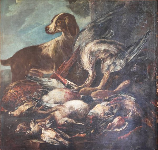 Giovanni Crivelli known as il Crivellino; Milan – Parma 1760, Hunting Scene, oil on canvas