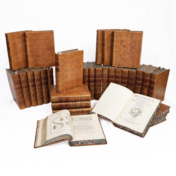 Buffon. Histoire Naturelle, G&eacute;n&eacute;rale et Particuli&eacute;re. A Paris, de l'imprimerie Royale. 1770 - 1789
