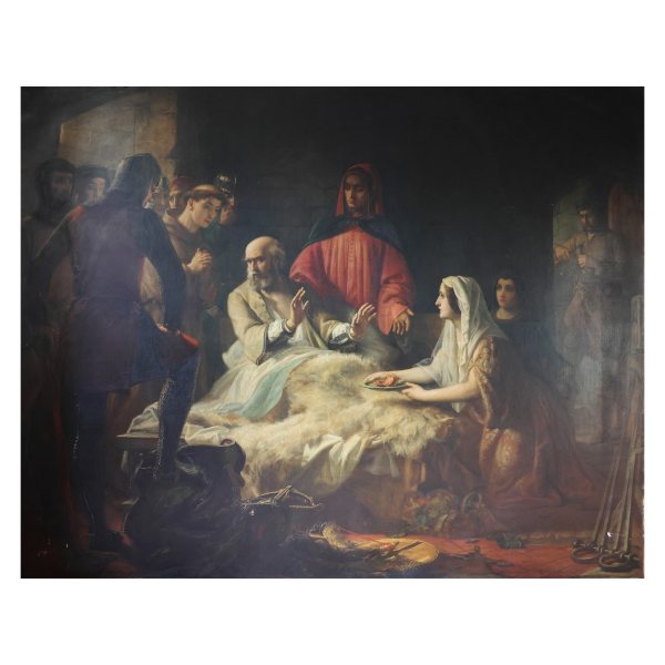 Italian school; Taken from the novel Niccol&ograve; de' Lapi, late 19th century, oil on canvas