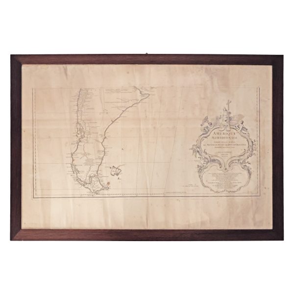 D'Anville Jean-Baptiste Bourguignon, Amerique Meridionale.., Paris chez l'Auteur, 1748