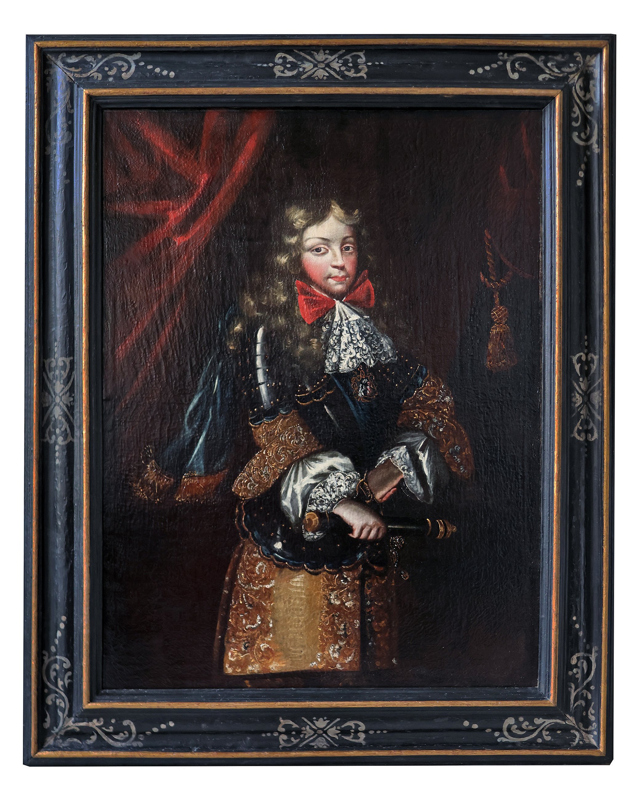 Laurent Dufour circle of, 1601 - 1679; Portrait of Victor Amadeus II of Savoy as a child, oil on canvas - Laurent Dufour circle of - 1600