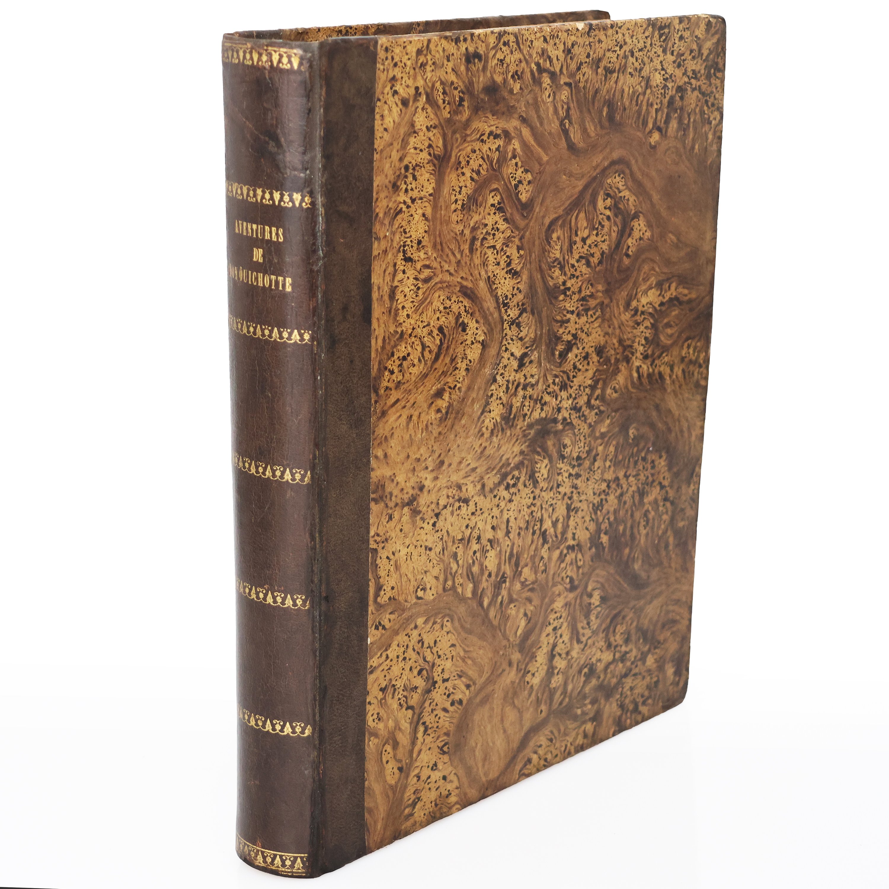 Cervantes Miguel (de) (1547 - 1616). Les principales aventures de l'admirable Don Quichotte repr&eacute;sent&eacute;es en figures par Coypel, Picart Le Romain.. a Liege, Chez Bassompierre.., 1776 - Cervantes Miguel (de) - 1776