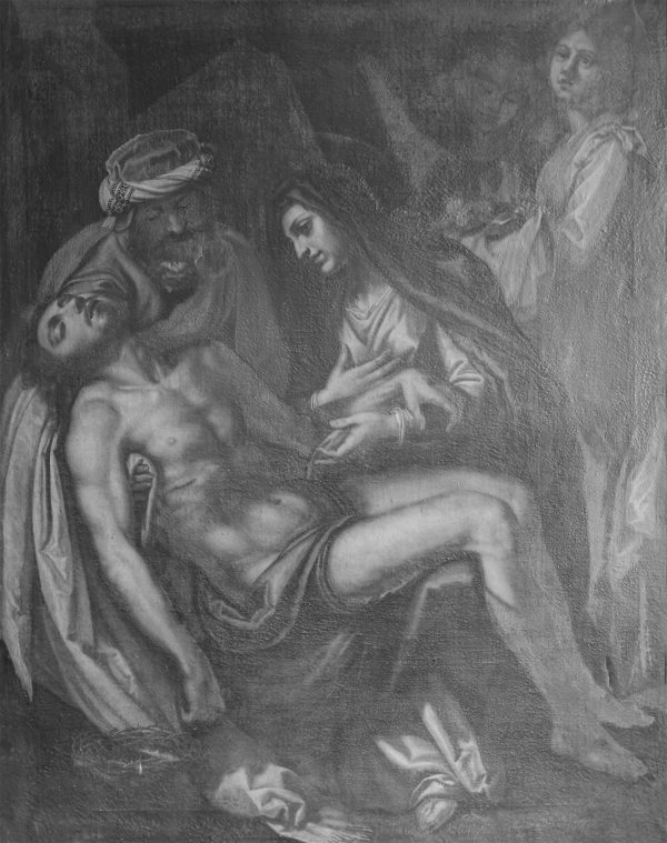 Lodovico Cardi known as Cigoli workshop of; Cigoli 1559 &ndash; Rome 1613, Lamentation, oil on canvas