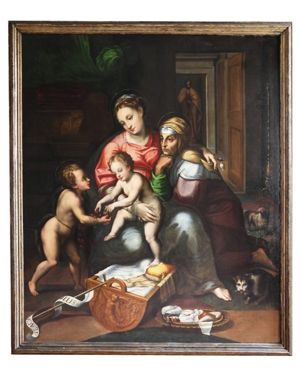 Dirk Hendricksz Centen; from the Madonna della Gatta by Giulio Romano, oil on canvas