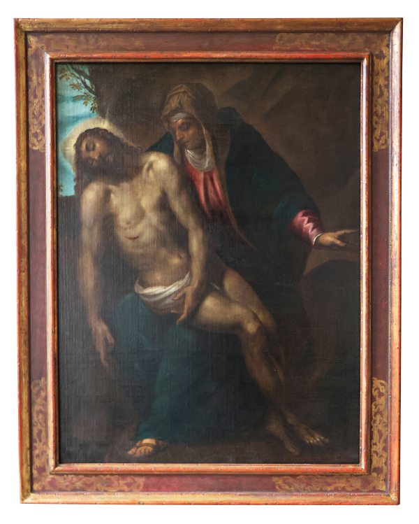 Jacopo Negretti called Palma il Giovane, Venice 1548 &ndash; Venice 1628; The Piet&agrave;; oil on canvas