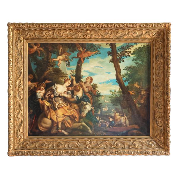 Paolo Veronese copy after; The Rape of Europa, late 19th early 20th century, oil on canvas