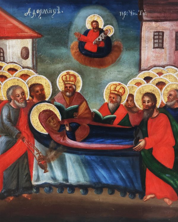 Polyptych: Life of the Virgin Mary and Christ, 19th century, tempera on panel