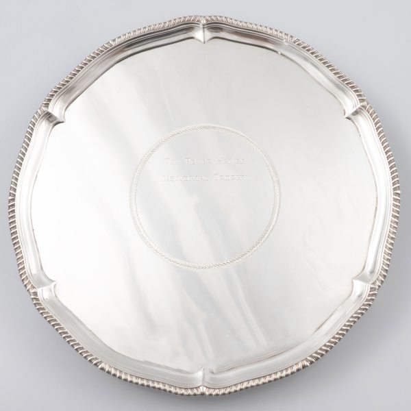 A George III sterling silver salver, John Parker & Edward Wakelin, London, 1775