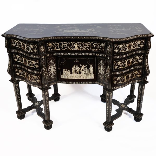 A North Italian bureau mazarin, Luigi Prinotto in the manner of, Piedmont, early 19th century