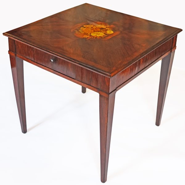 A North Italian rosewood table, Giuseppe Maggiolini, Milan, late 18th early 19th century