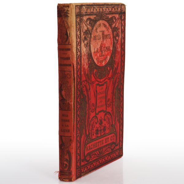 Verne Jules. De la terre &agrave; la lune, trajet direct en 97 heures 20 minutes. Paris, Hachette Cie. 1917